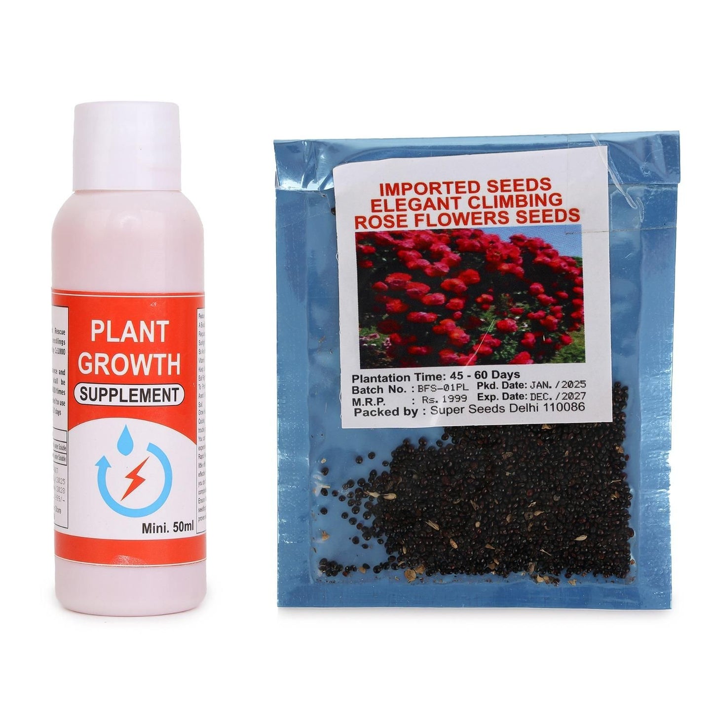 Elegent climbing rose seed+growth supplement