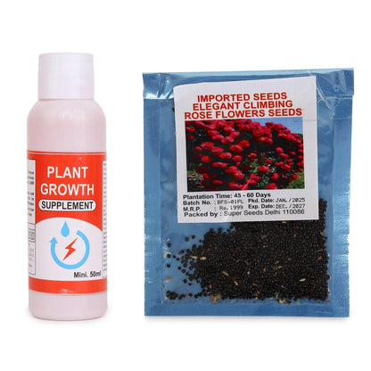 Elegent climbing rose seed+growth supplement